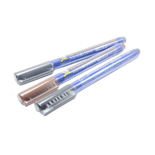 Mr. Hobby Gundam Gunze GSI Color Marker GM01-GM03 Gunpla Model Kit Paint  Pen,for Plastic Model Kits - AliExpress